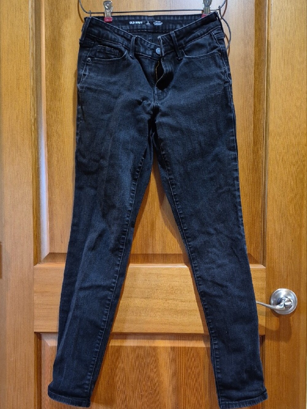 Old Navy Black Slim Straight Girl’s Jeans